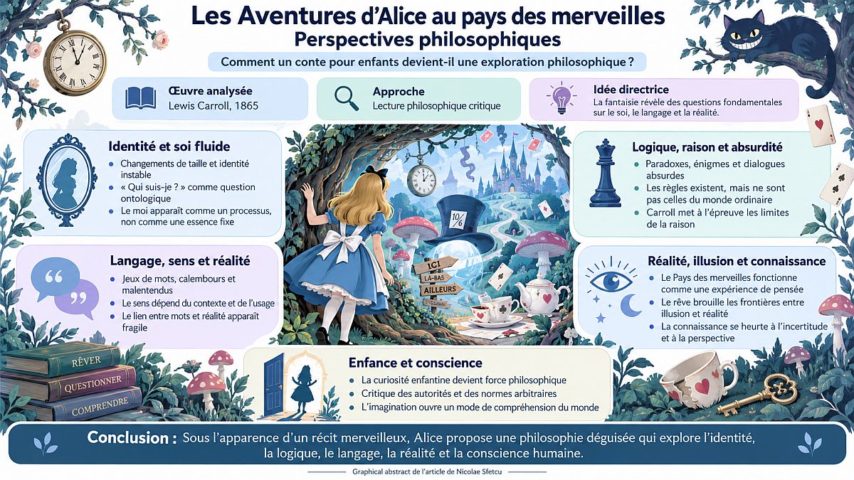 Les Aventures d'Alice au pays des merveilles - Perspectives philosophiques