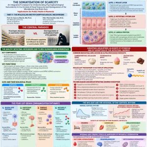 The Somatisation of Scarcity: An Integrative Framework for Understanding Psychophysiological Vulnerability in the Context of Food Insecurity and Dysregulation of the Microbiome-Gut-Brain Axis. Implications for Public Health in Romania. (2)