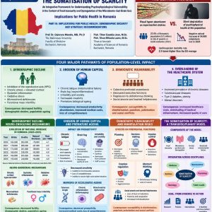 The Somatisation of Scarcity: An Integrative Framework for Understanding Psychophysiological Vulnerability in the Context of Food Insecurity and Dysregulation of the Microbiome-Gut-Brain Axis. Implications for Public Health in Romania. (3)